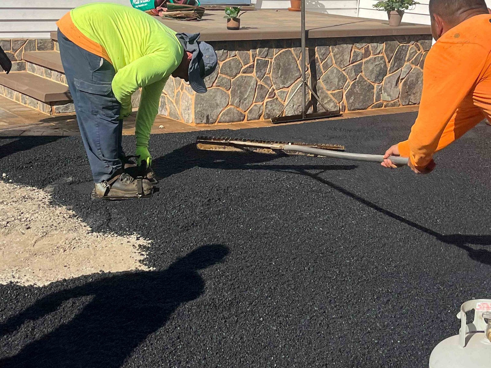 Construction exterior project